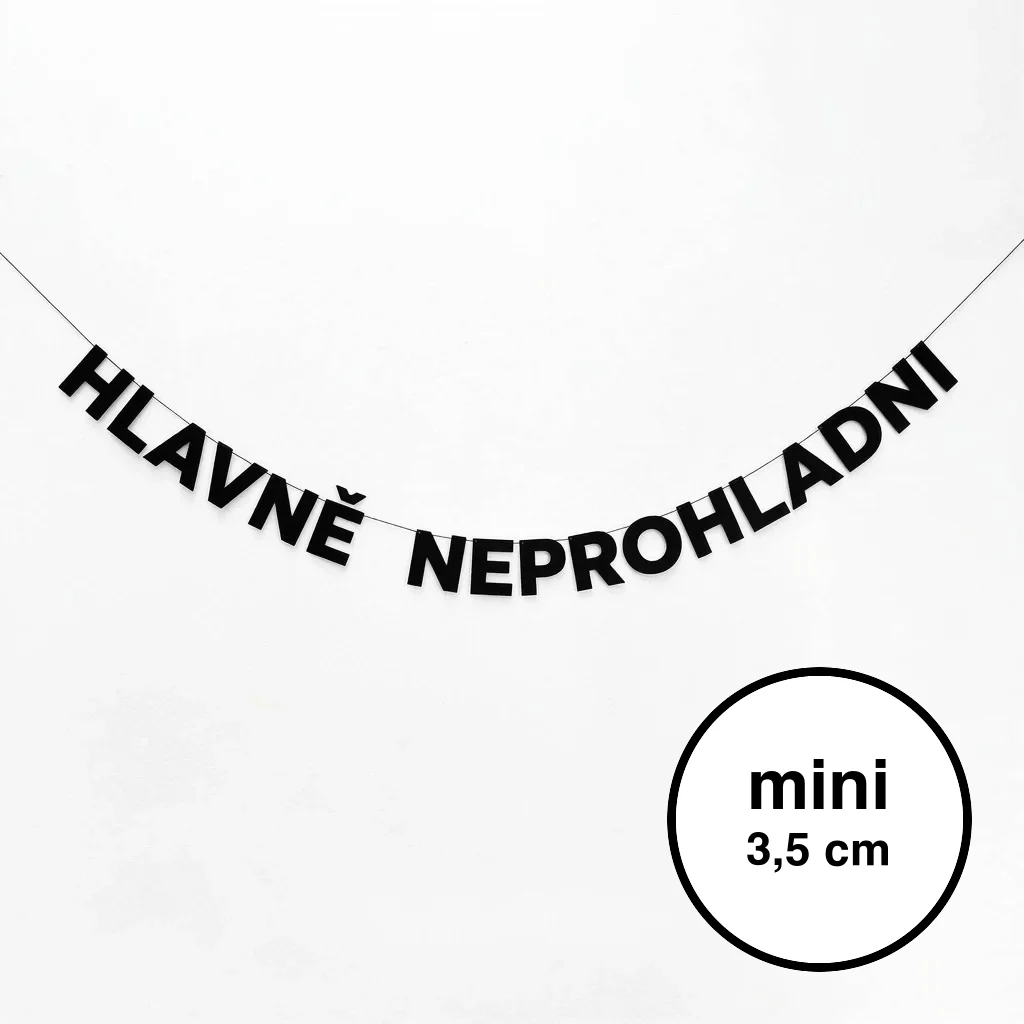 HLAVNĚ NEPROHLADNI mini