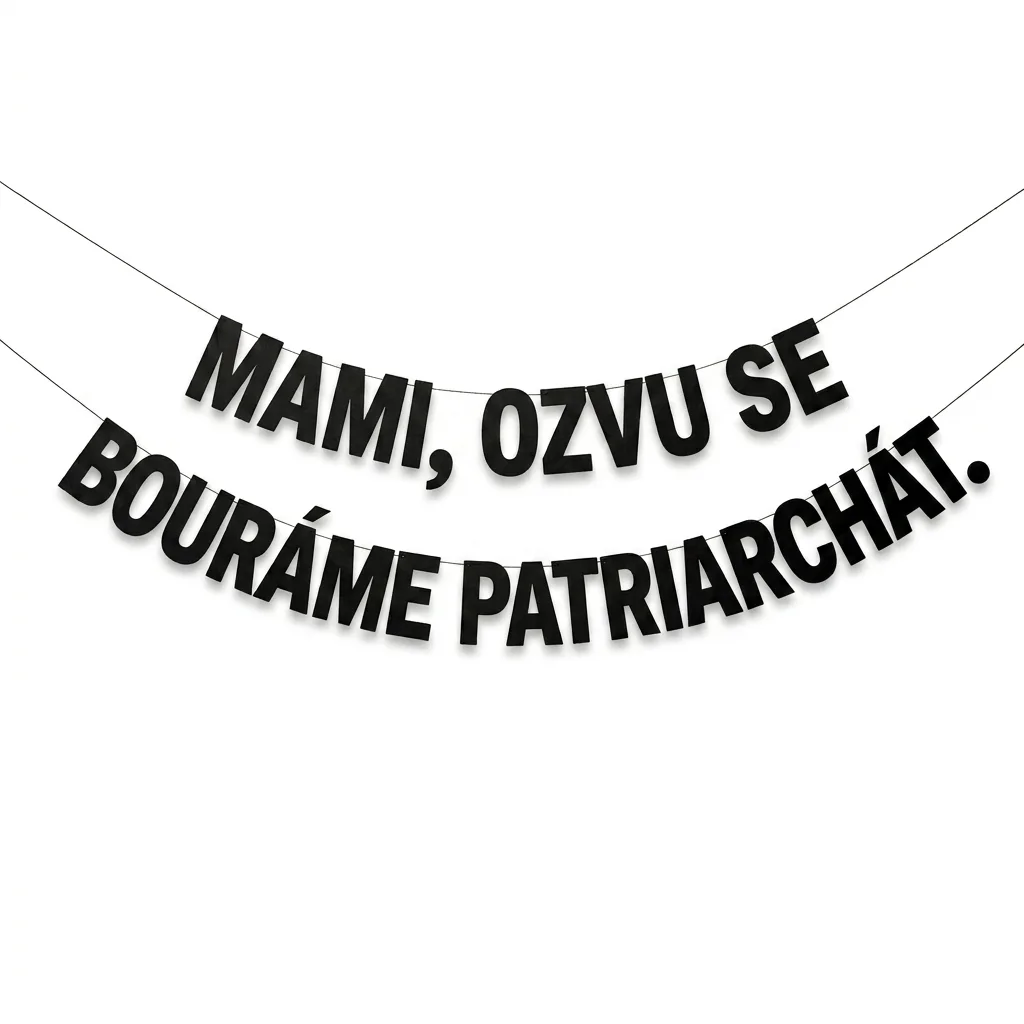 MAMI, OZVU SE BOURÁME PATRIARCHÁT.