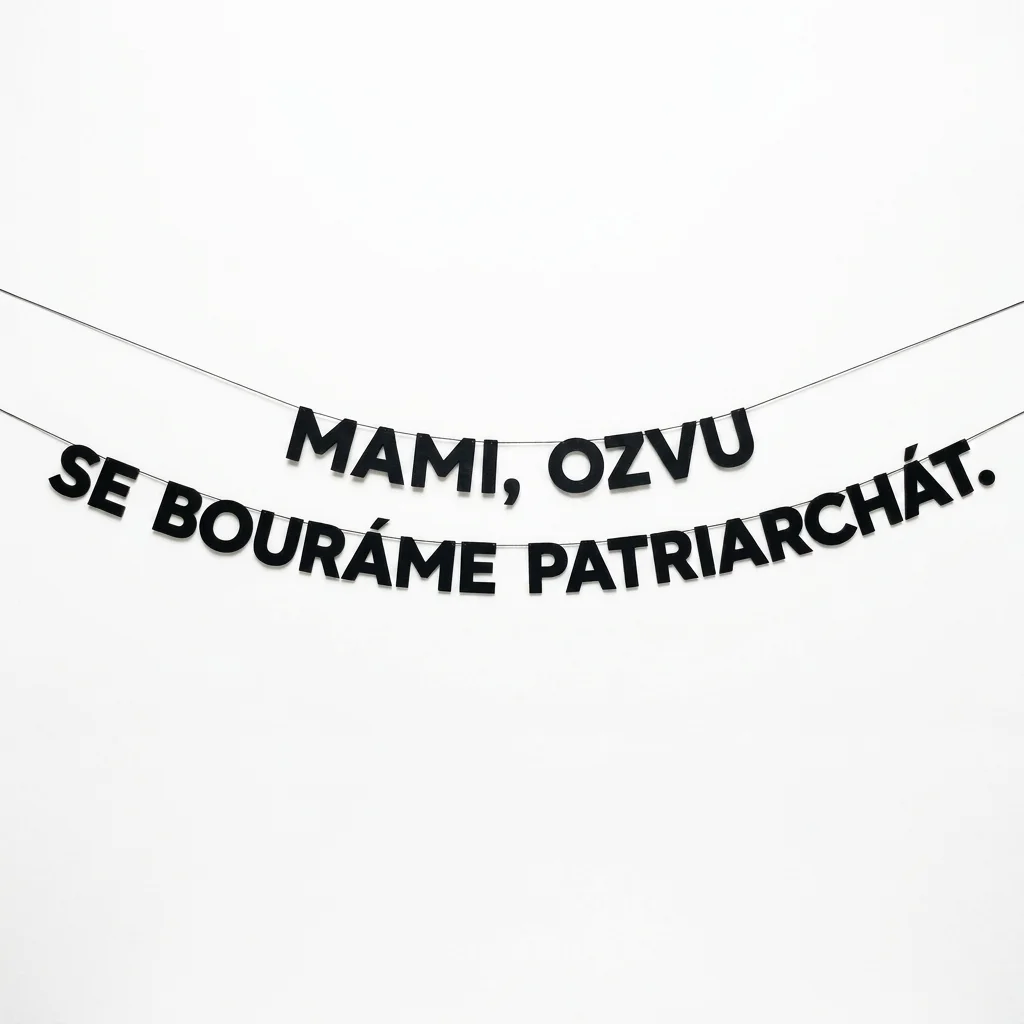 MAMI, OZVU SE BOURÁME PATRIARCHÁT.
