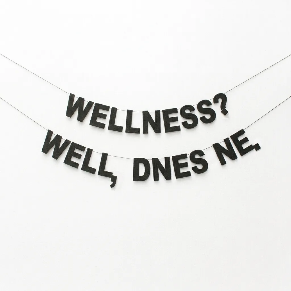 WELLNESS? WELL, DNES NE.