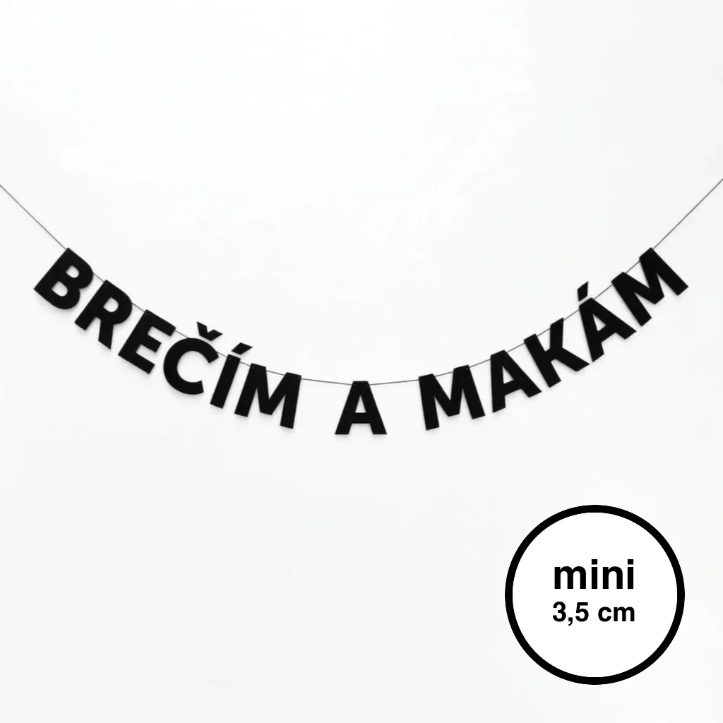 BREČÍM A MAKÁM mini