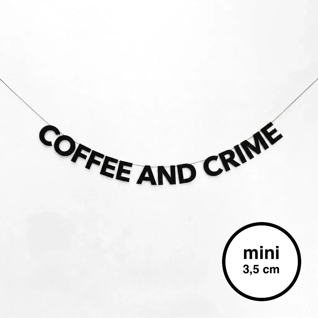 COFFEE AND CRIME mini